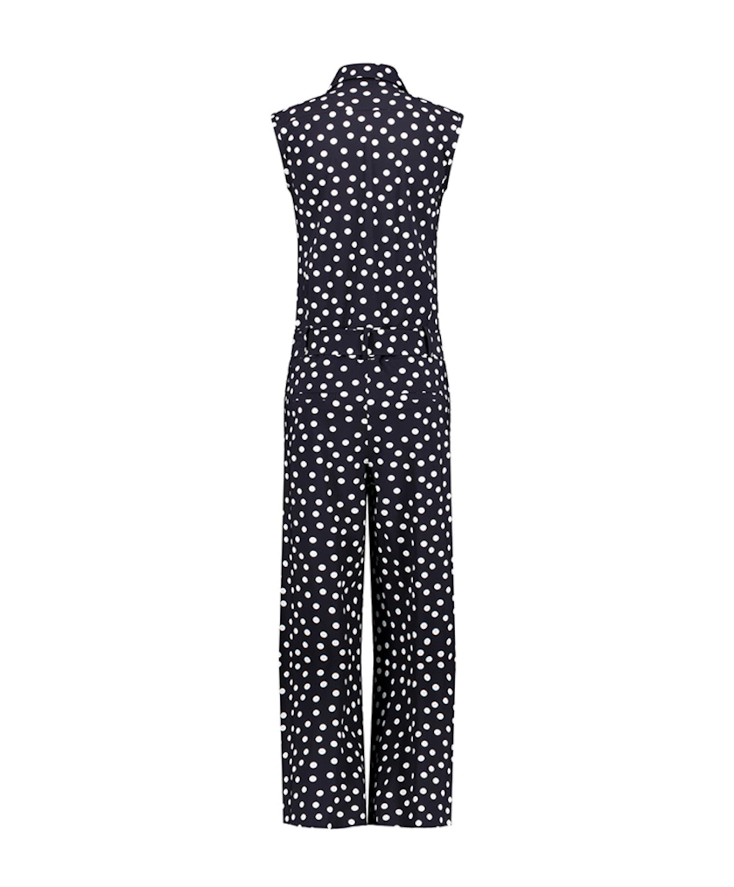Studio Anneloes Angelie dot sls dames jumpsuit zwart