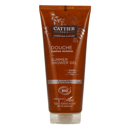 Cattier Gel douche sublime alchimie - Parfum amande ylang
