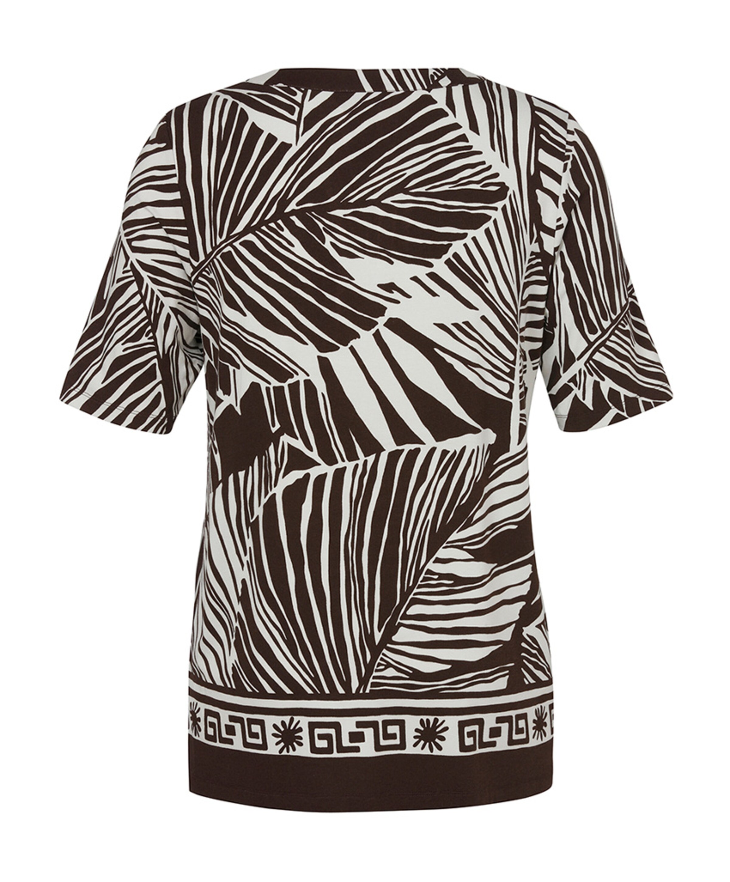 Via Appia Due Dames T-shirt bruin