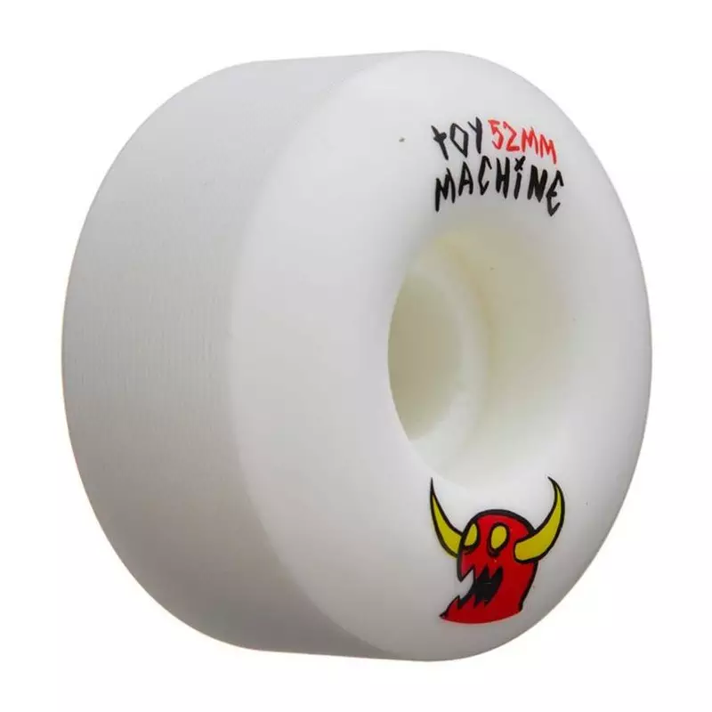 Roues skate TOY MACHINE (x4) Sketchy Monster Blanc 100A