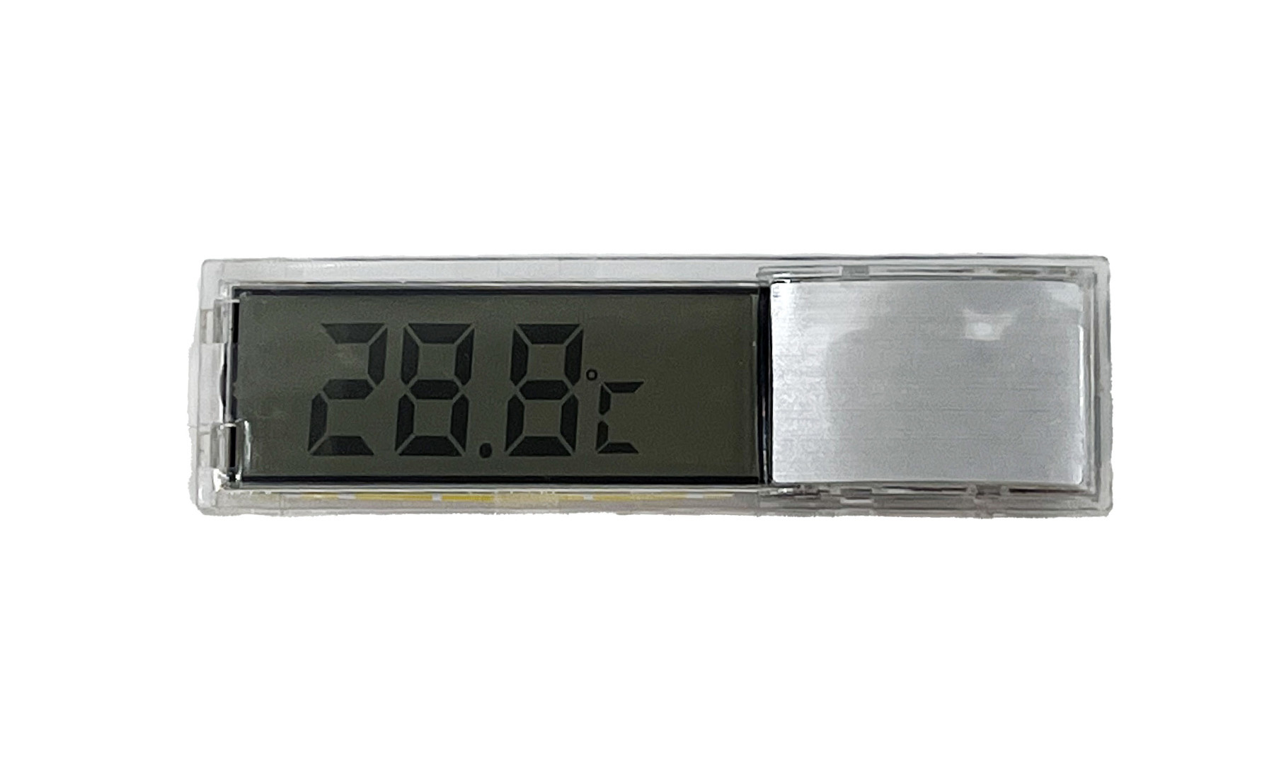 AquastoreXL Digitale Plakthermometer Zilver | Thermometer