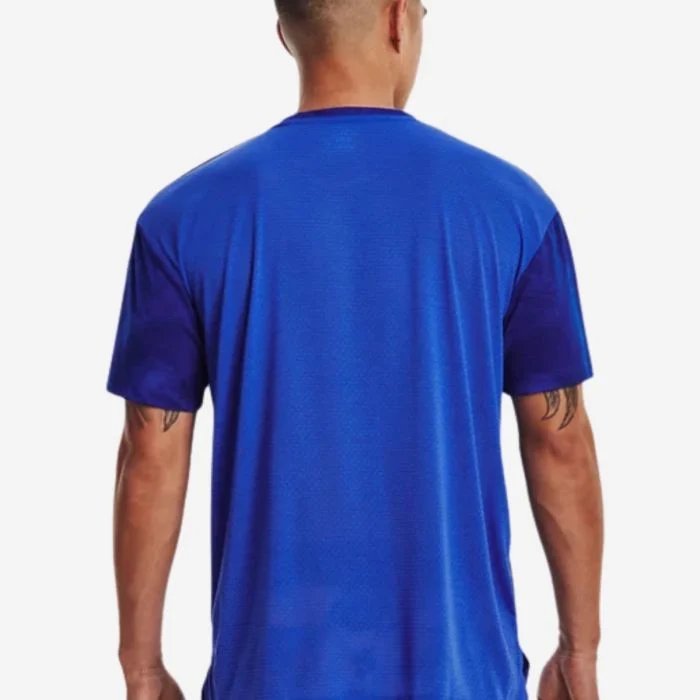 Under Armour Herre T-shirts Run Anywhere Streaker Short Sleeve Blå