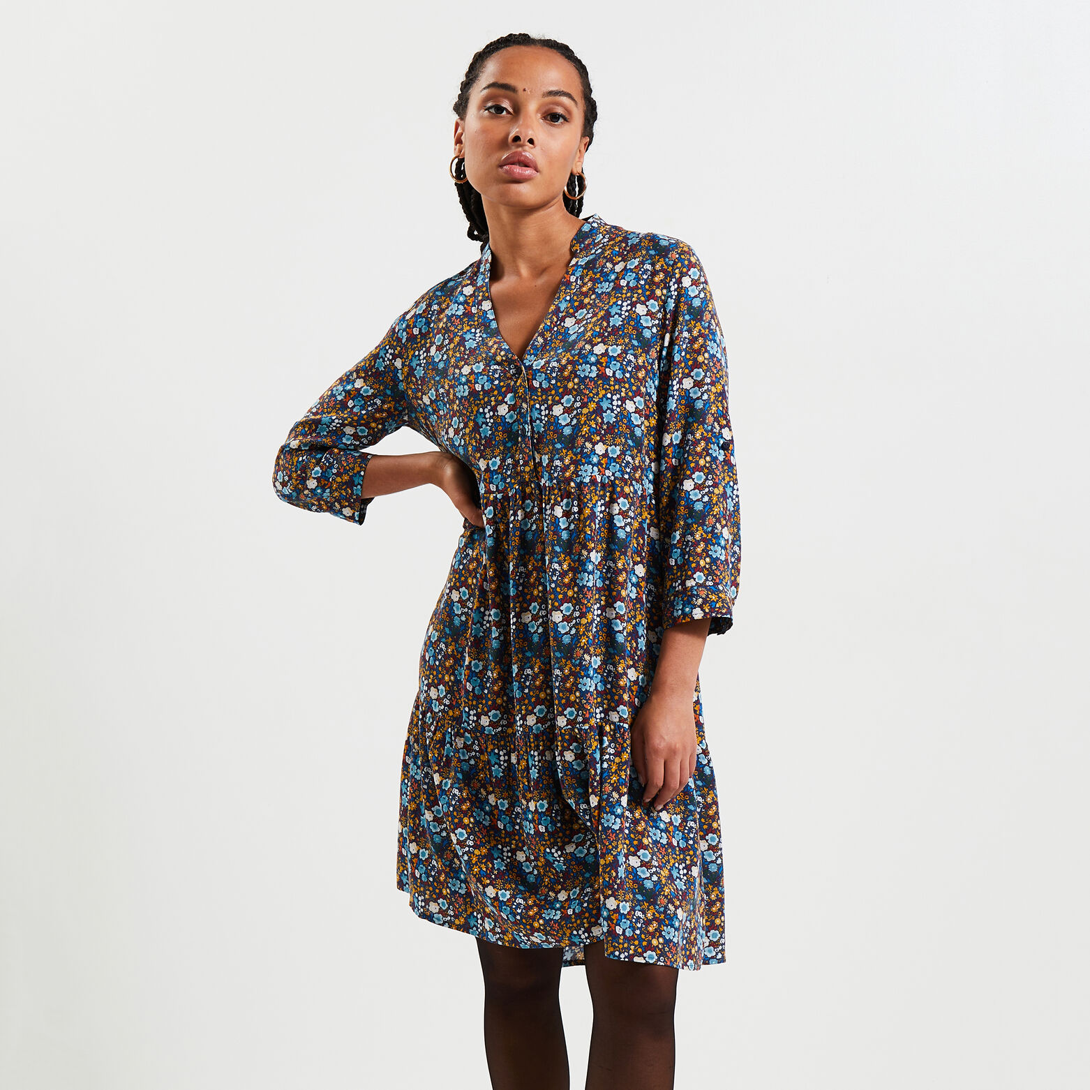 Robe imprimée femme