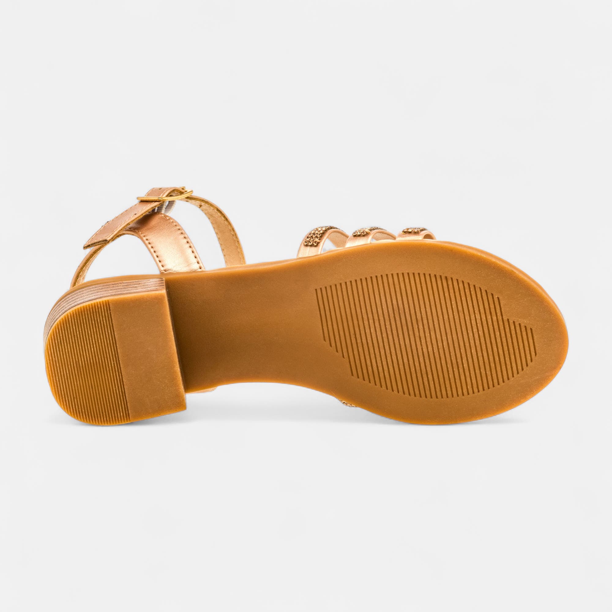 Nu-pieds Fille rose