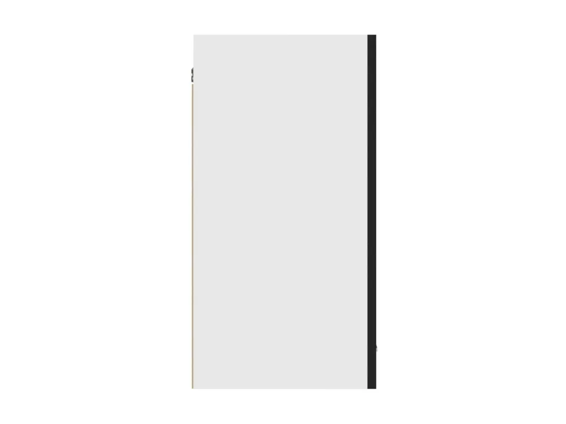 Meuble haut de cuisine Noir 80x31x60