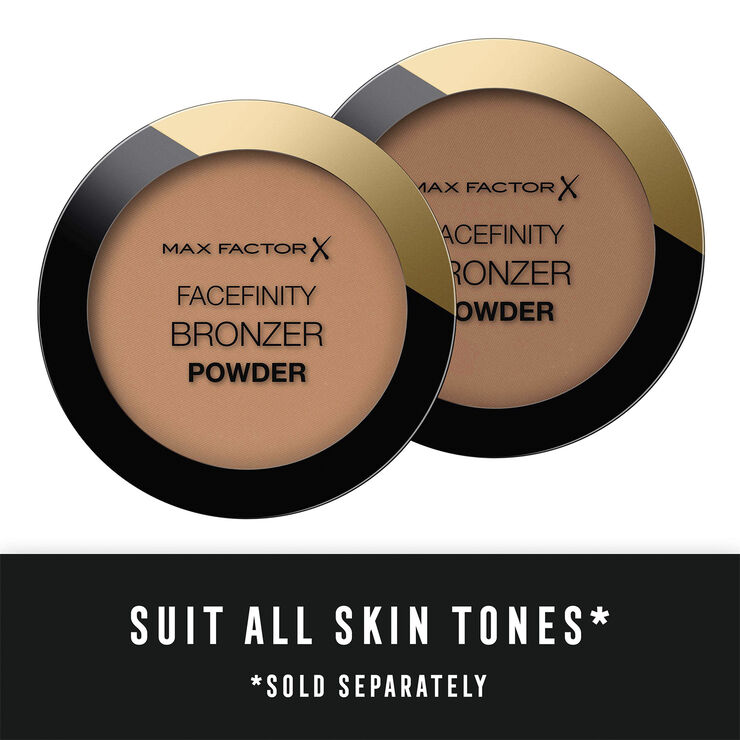 Max Factor Max Factor Facefinity Bronzer Powder, 001 Light Bronze , 10 g