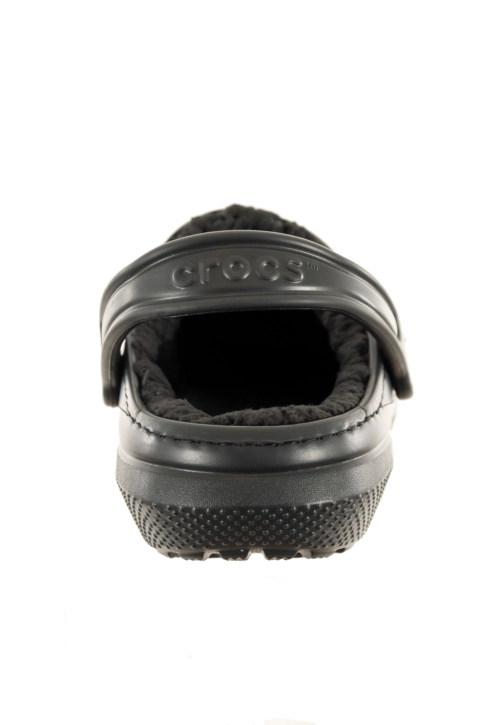 Sandales - nu-pieds crocs classic lined clog 060 blk/blk