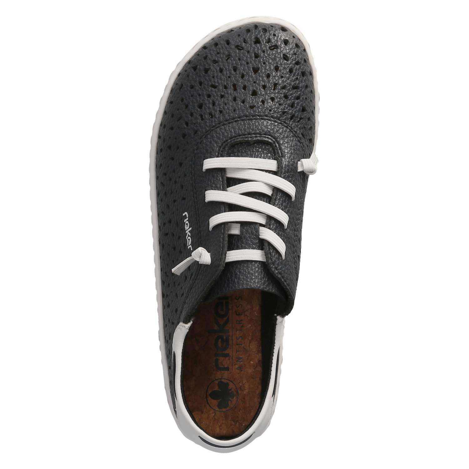 Rieker Low Sneaker - blau kombi