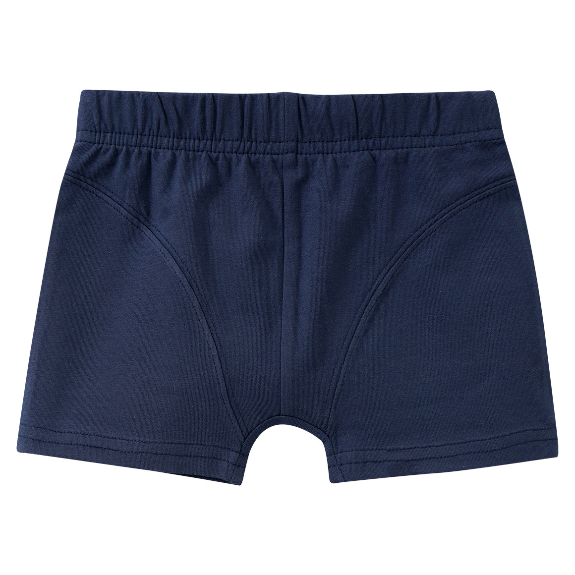 Famy 5 Jungen Boxer mit Bio Baumwolle blau / dunkelblau / weiss