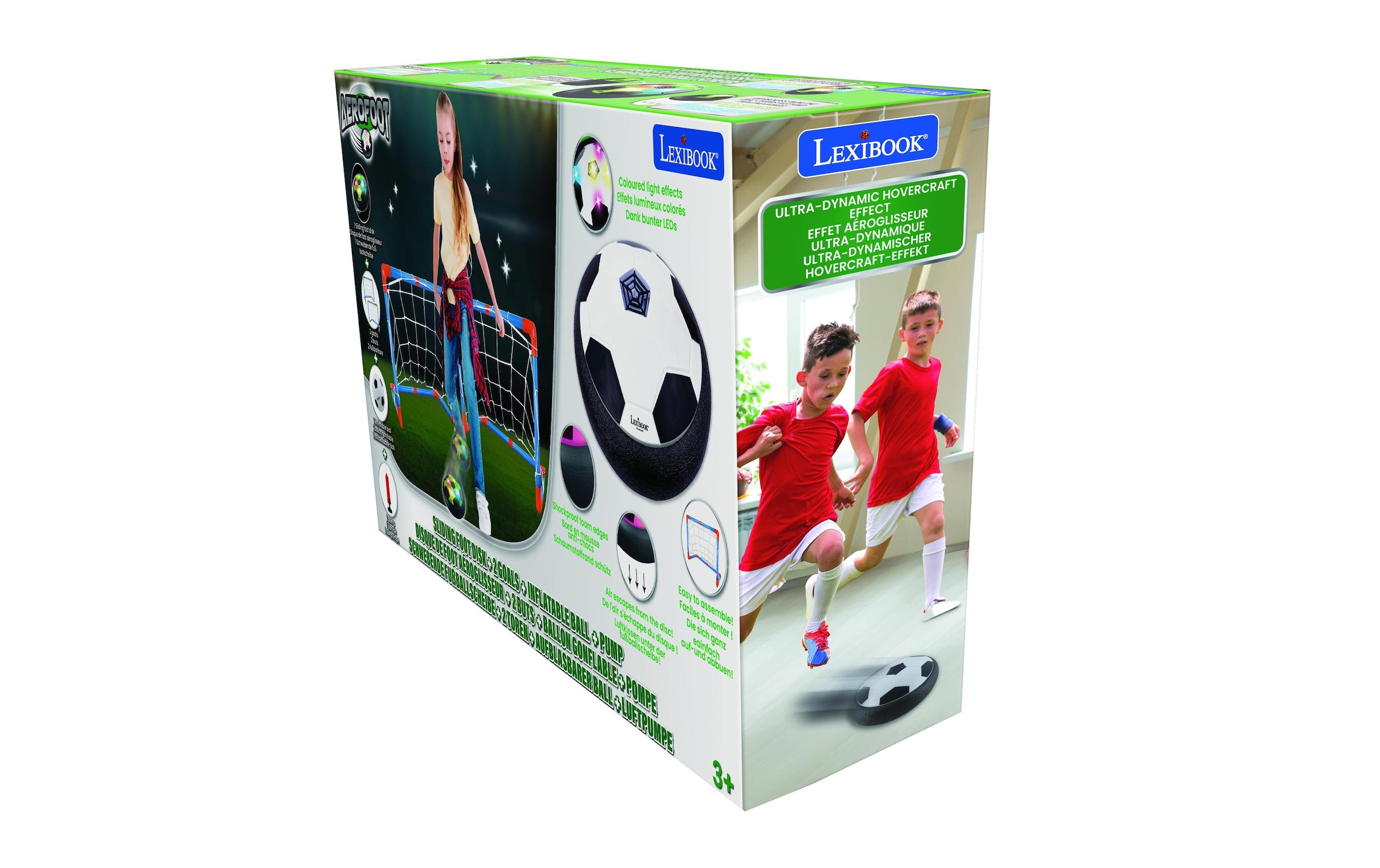 Lexibook® Fussballtor »AeroFoot« Schwebende Fussballscheibe auf Luftkissen