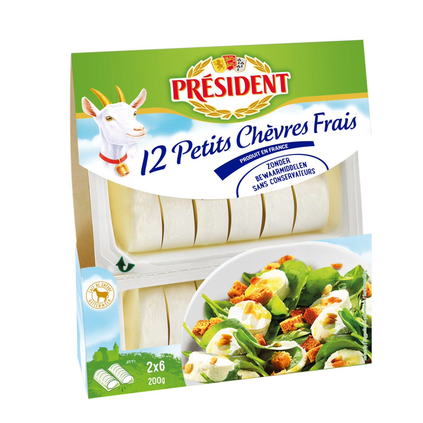 Président Petits Chèvres Frais
