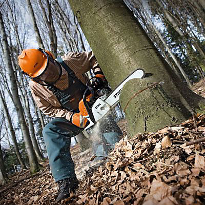 Tronçonneuse thermique Stihl MS391 guide 50 cm 64 cc