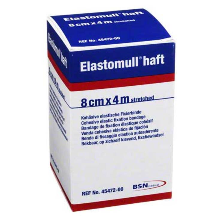 Elastomull haft 4mx8cm 45472, 1 St