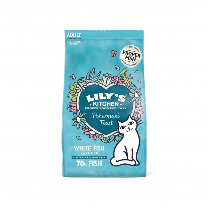 Lily's Kitchen Adulte Sans Céréales - Poisson et Herbes