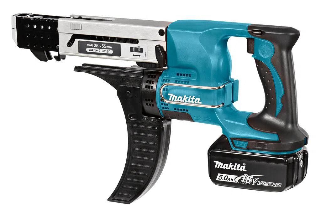 Makita DFR550RTJ Accu bandschroefmachine 25-55mm 18V 5.0Ah in Mbox