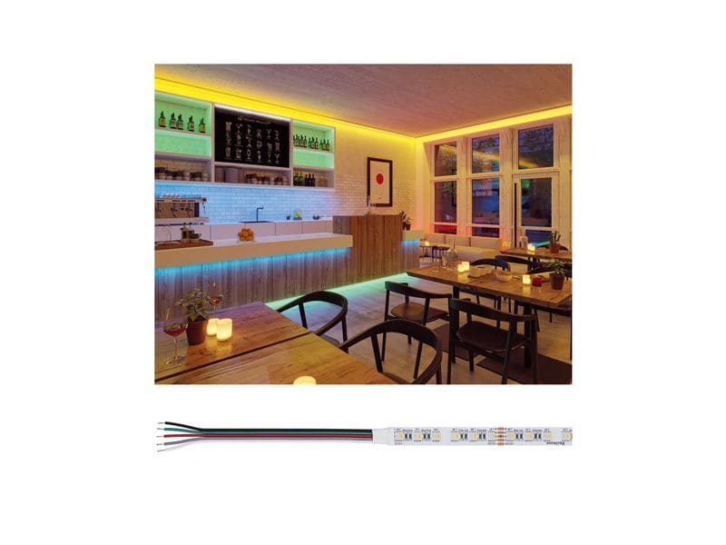 Paulmann Pro LED Strip Silver P75 830 5m 121W 700 lm/m 84LE Der professionelle 24 V ProStrip Silver P75