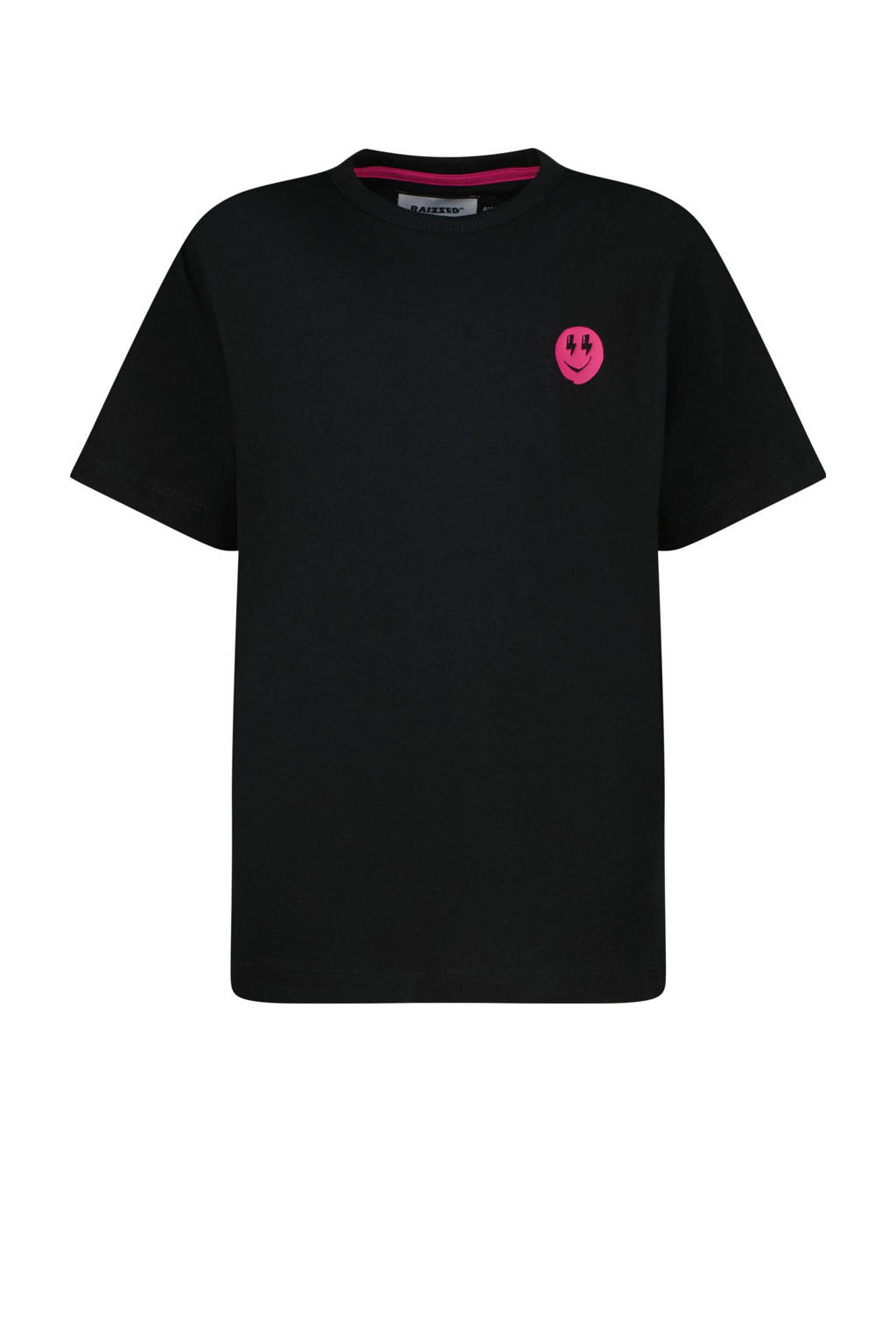 Raizzed T-shirt Safia met backprint zwart