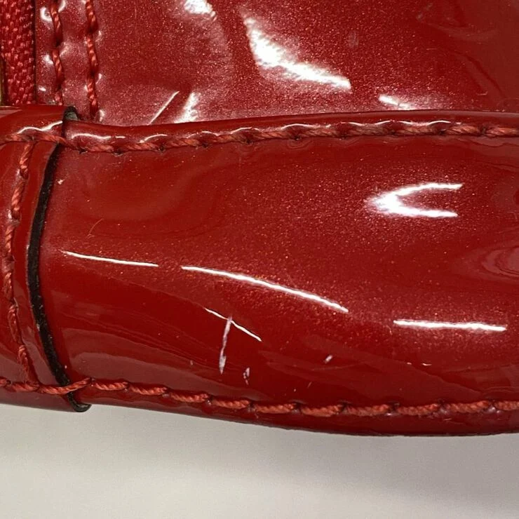 Louis Vuitton Vintage Louis Vuitton Alma Red