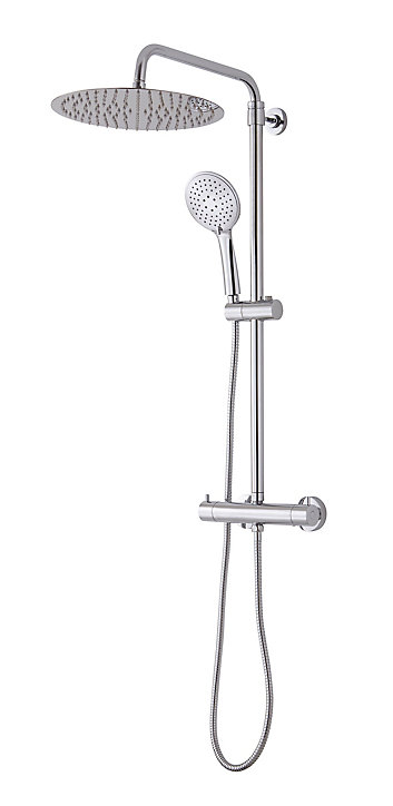 Colonne de douche thermostatique GoodHome Weddell