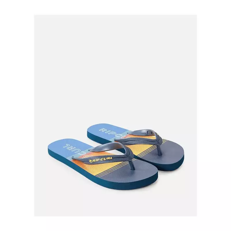 Tongs RIPCURL Breakers Bloom Open Toe - Boy Navy/Yellow