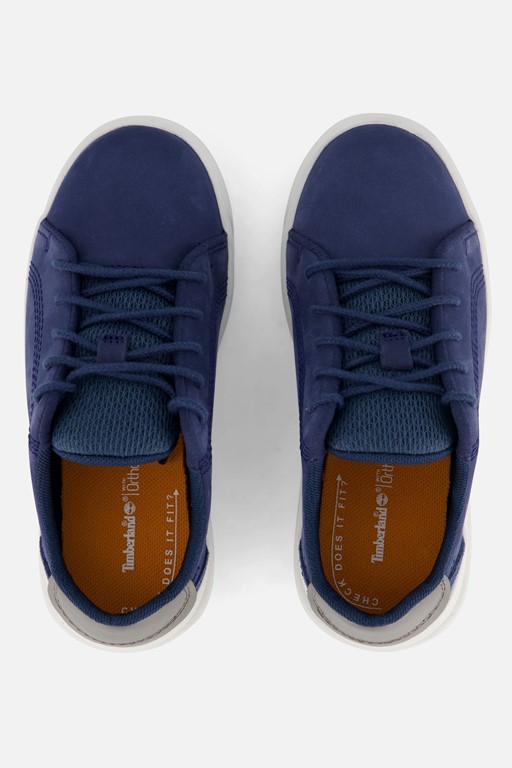 Timberland Seneca Bay Low Sneakers blauw Leer