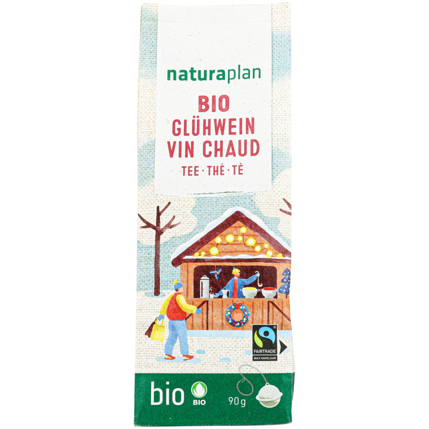 Naturaplan Bio Fairtrade Glühwein Gewürz Tee