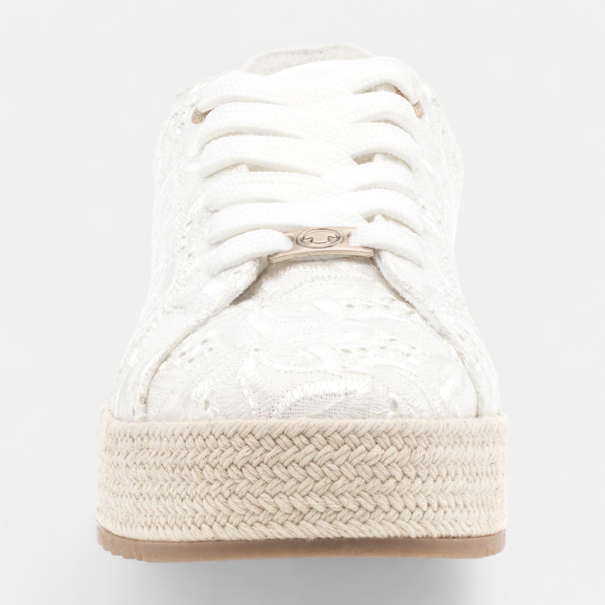 Baskets en toile Femme blanc