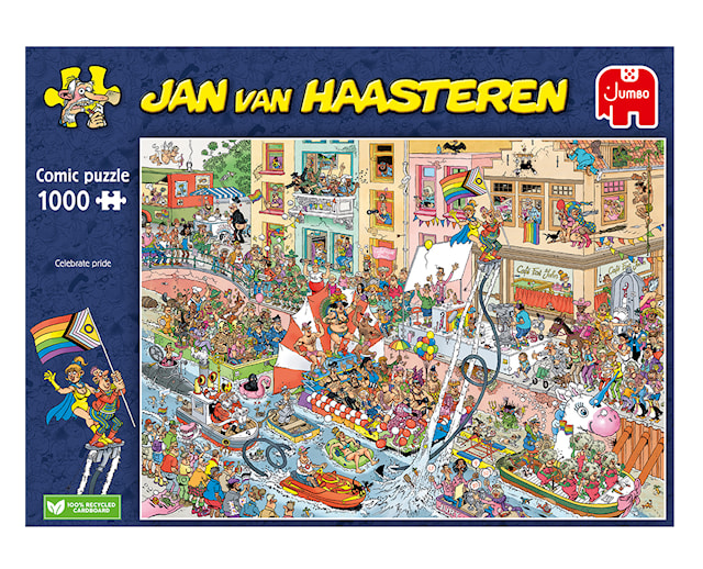 Jan Van Haasteren Celebrate Pride Puslespill 1000 brikker