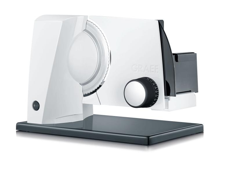 Graef Schneidemaschine SKS 110  Weiss Allesschneider aus Aluminium/Edelstahl/Kunststoff