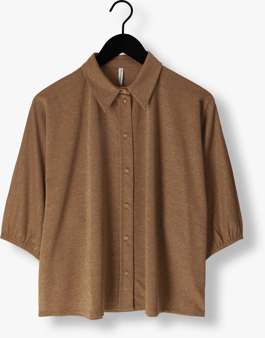 SUMMUM zand summum blouse blouse top short sleeve