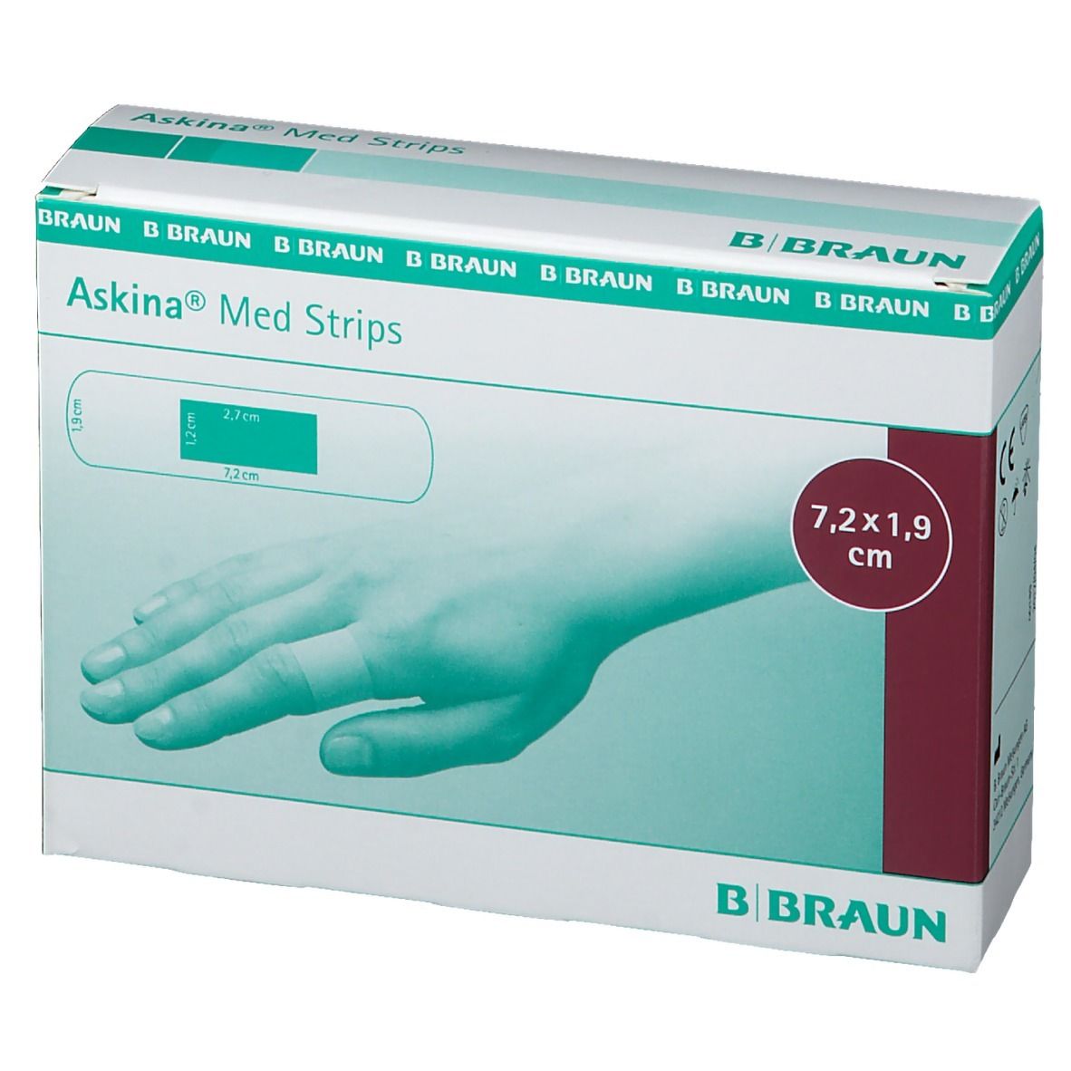 Askina® Med Strips 1,9 x 7,2 cm
