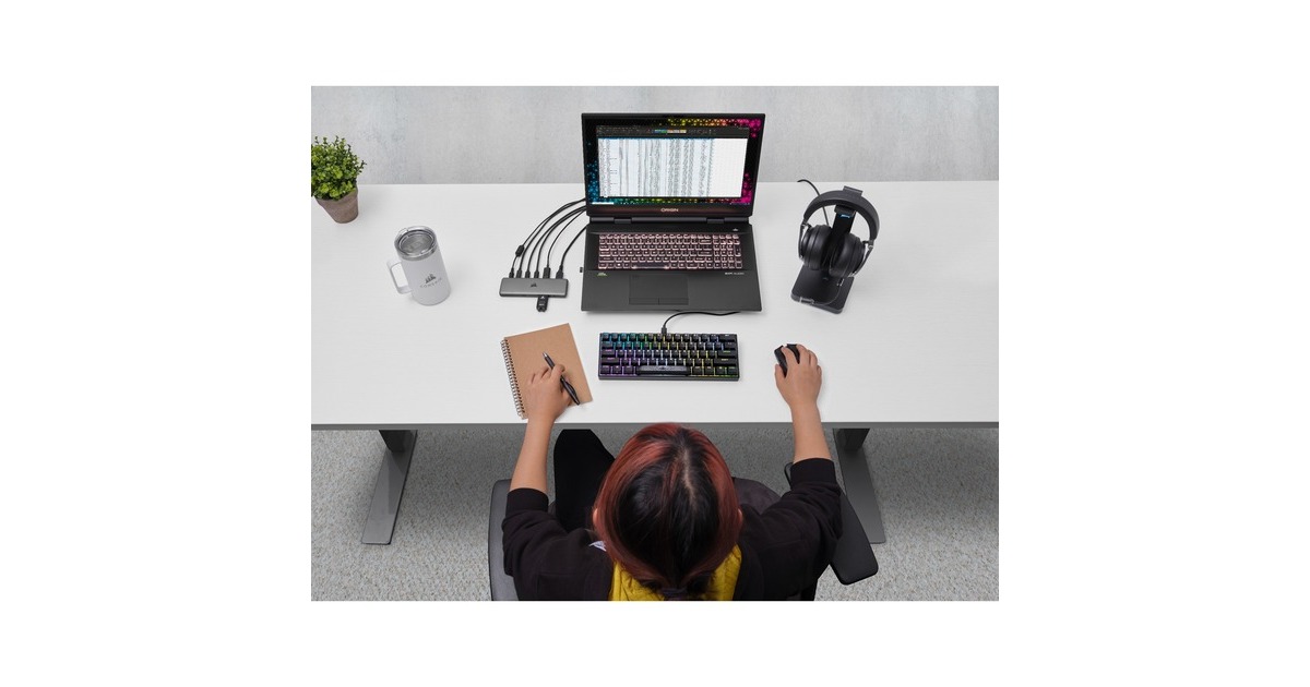 CorsairUSB-C 7-poorts usb-hub  (Grijs)