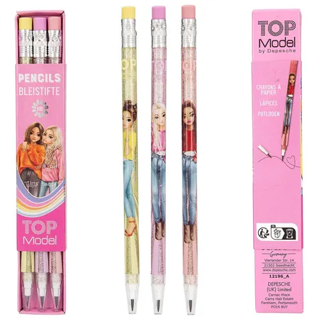 Depesche TOPModel Steckbleistift-Set, 1 Set, 2-fach sortiert