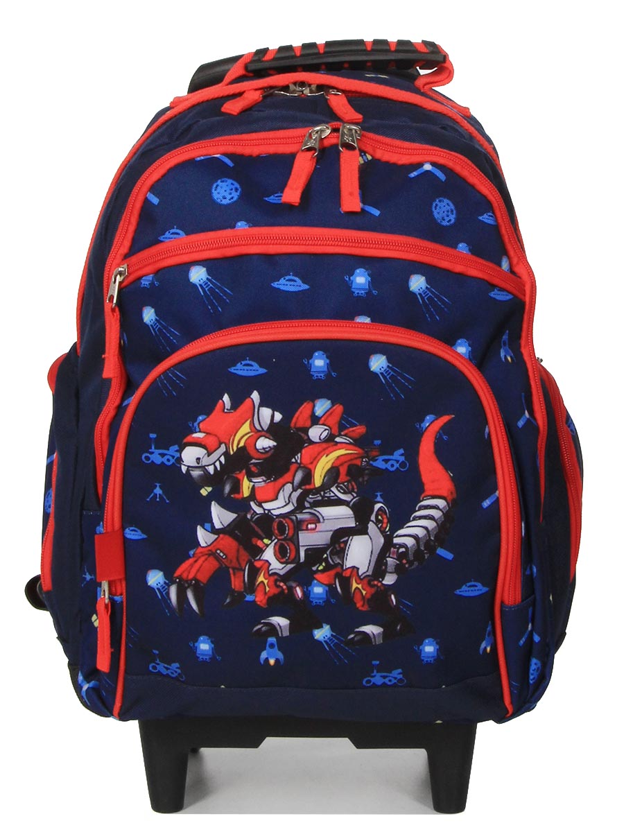 Sac À dos À roulettes Snowball Kid Robot Dino