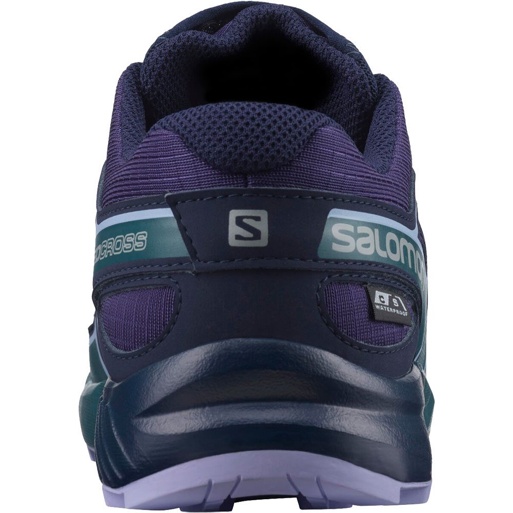 Salomon Speedcross Climasalomon™ Waterproof Trailrunningschuhe Junior grape mallard blue lavender
