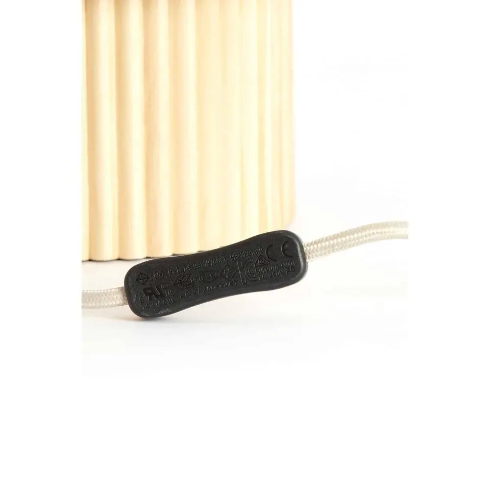 Tafellamp Laslo - Bruin - 30x20x94cm