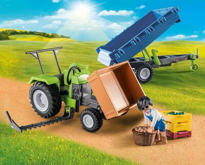Playmobil 71249 Lekesett Country Traktor med Tilhenger