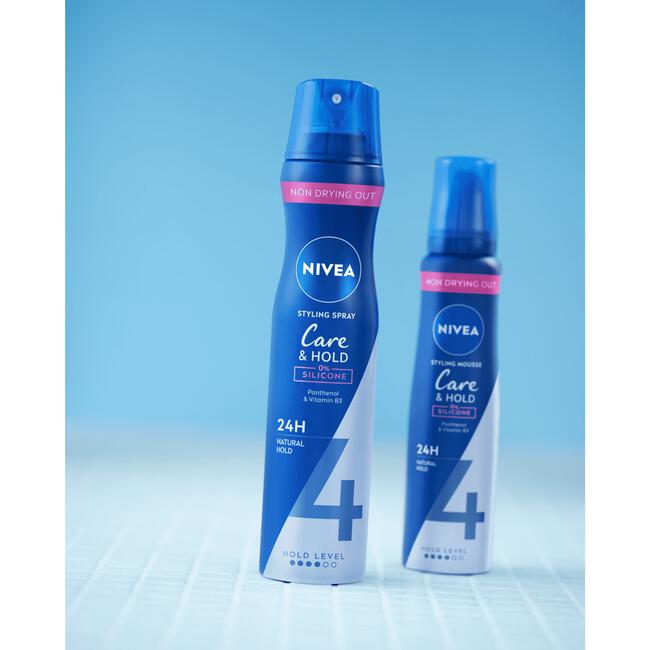 NIVEA Care & Hold Styling Mousse 150 ML