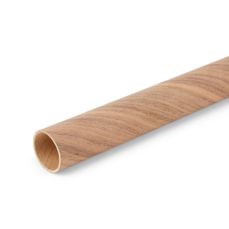 LignoTube Holzrundrohr, Nussbaum