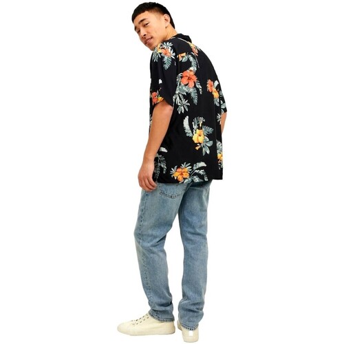Jack & Jones - CAMISA ESTAMPADA HOMBRE JACK&JONES 12227625 Negro