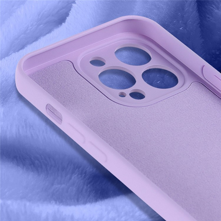 iPhone 13 Pro Soft Touch Gummi Case Hülle mit Kameraschutz - Dunkelblau