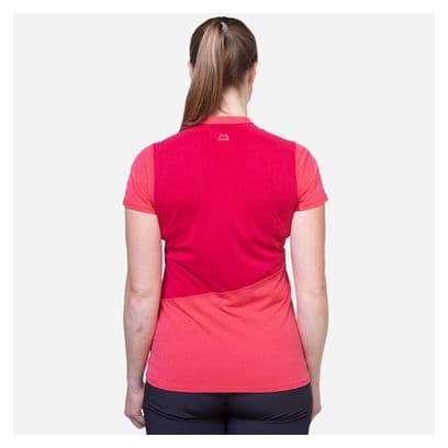 Maillot Manches Courtes Femme Mountain Equipment Nava Rose