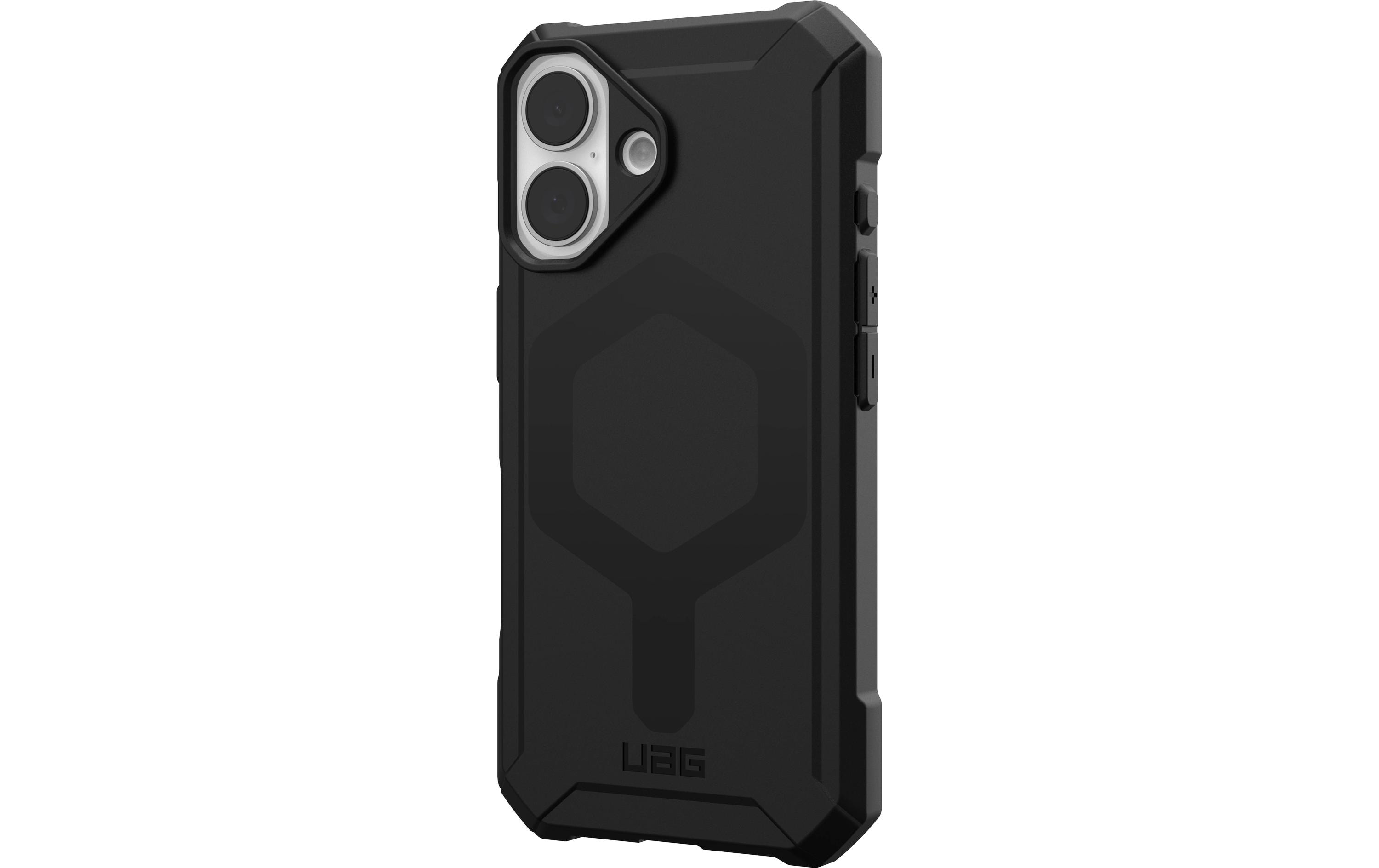 Back Cover Essential Armor iPhone 16 BlackSchutzhülle für das Apple iPhone 16