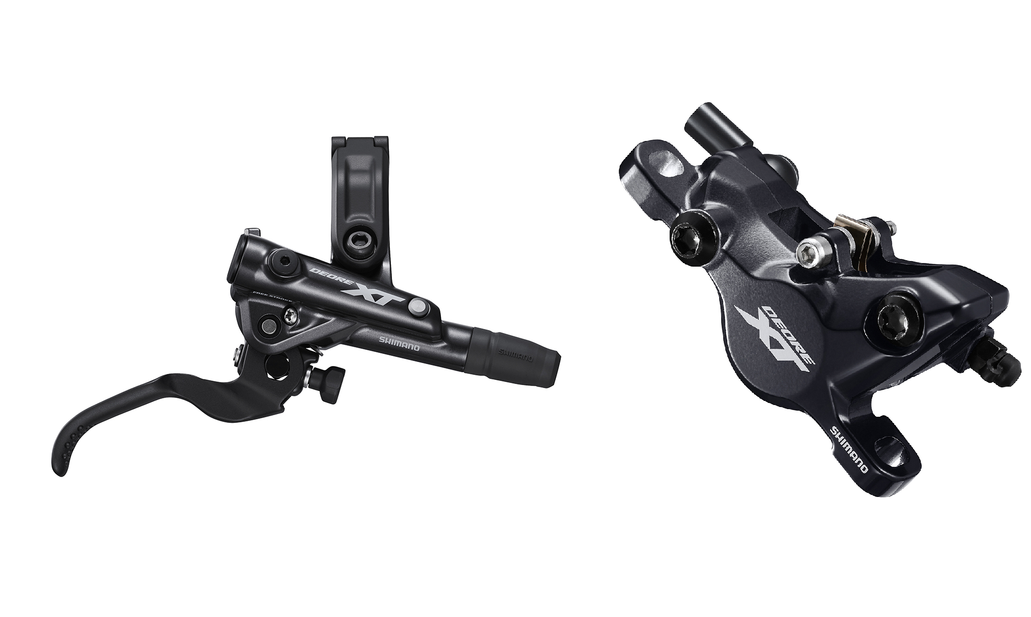 Shimano XT M8100 bremsesæt bagbremse Resin