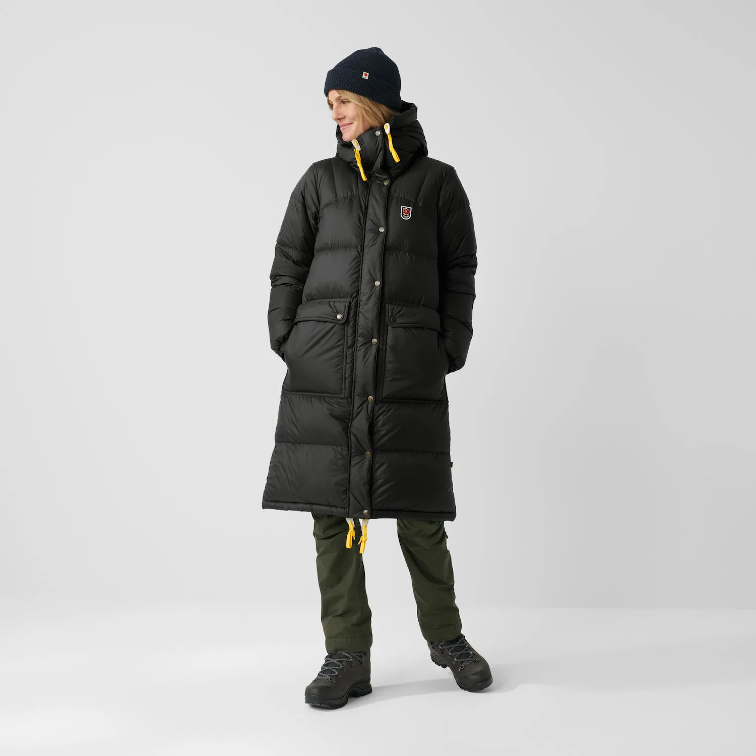 Fjällräven Expedition Long Down Parka Women's Black