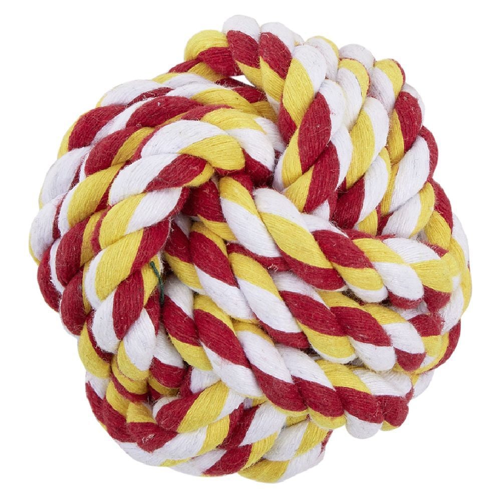 Jouet pour chien Balle en corde Ø12 cm
