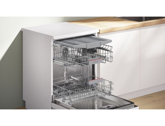 BOSCH - Lave vaisselle 60 cm SMS4HMW08E, Série 4, Option Séchage Extra, Silence