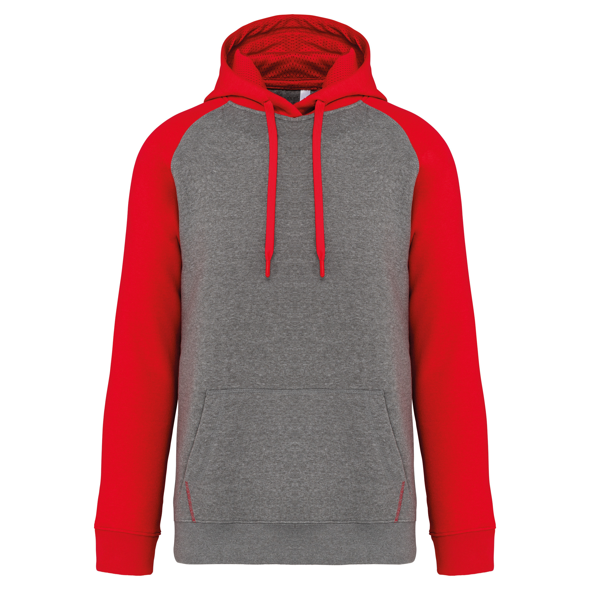Proact PA369 - Sweat-shirt capuche bicolore adulte
