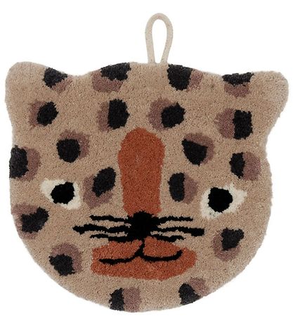 OYOY Wandteppich - 24x28,5 cm - Leopard - Camel