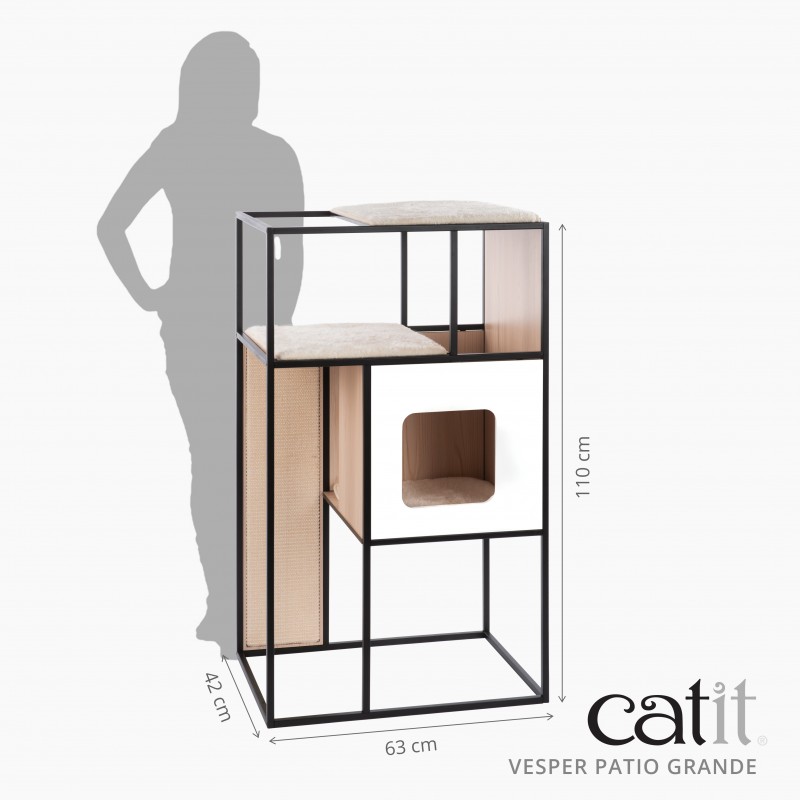 Arranhador para Gatos Vesper Patio, Tamanho Grande